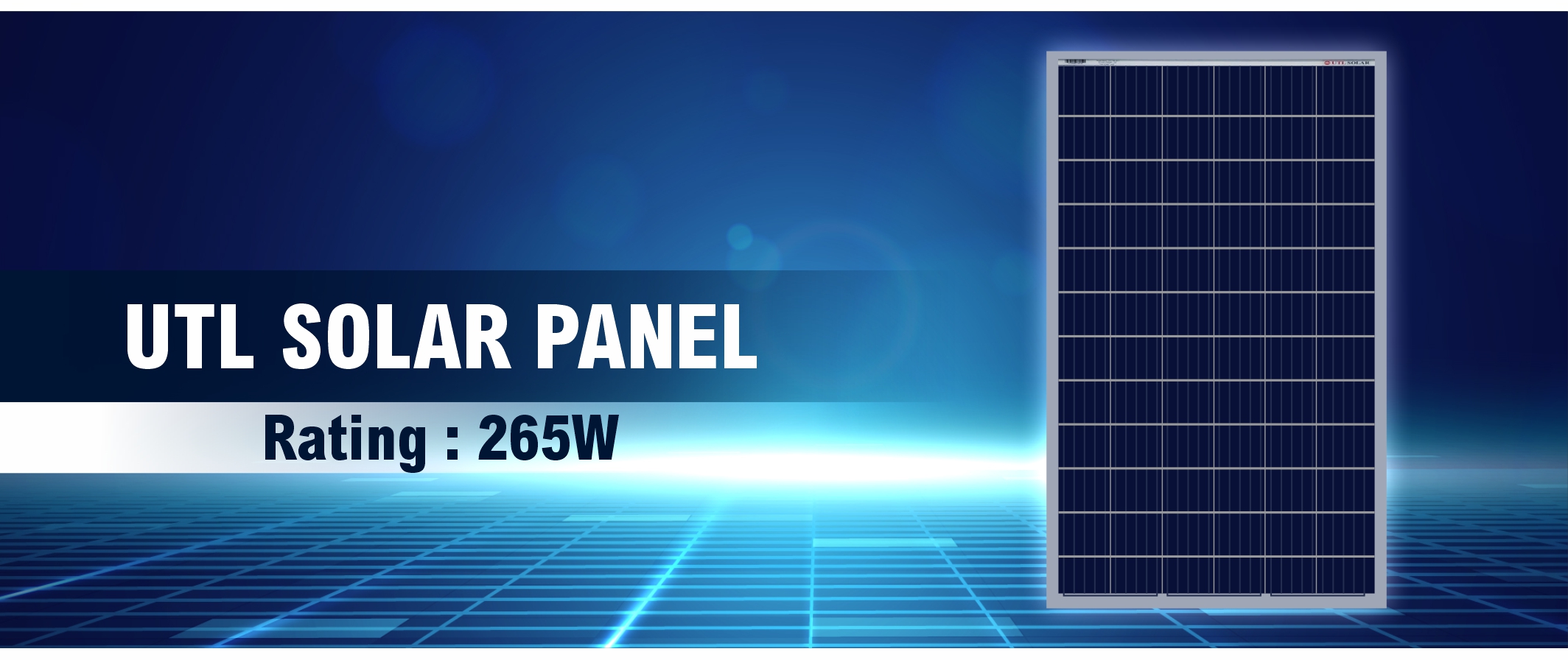 265W solar panel