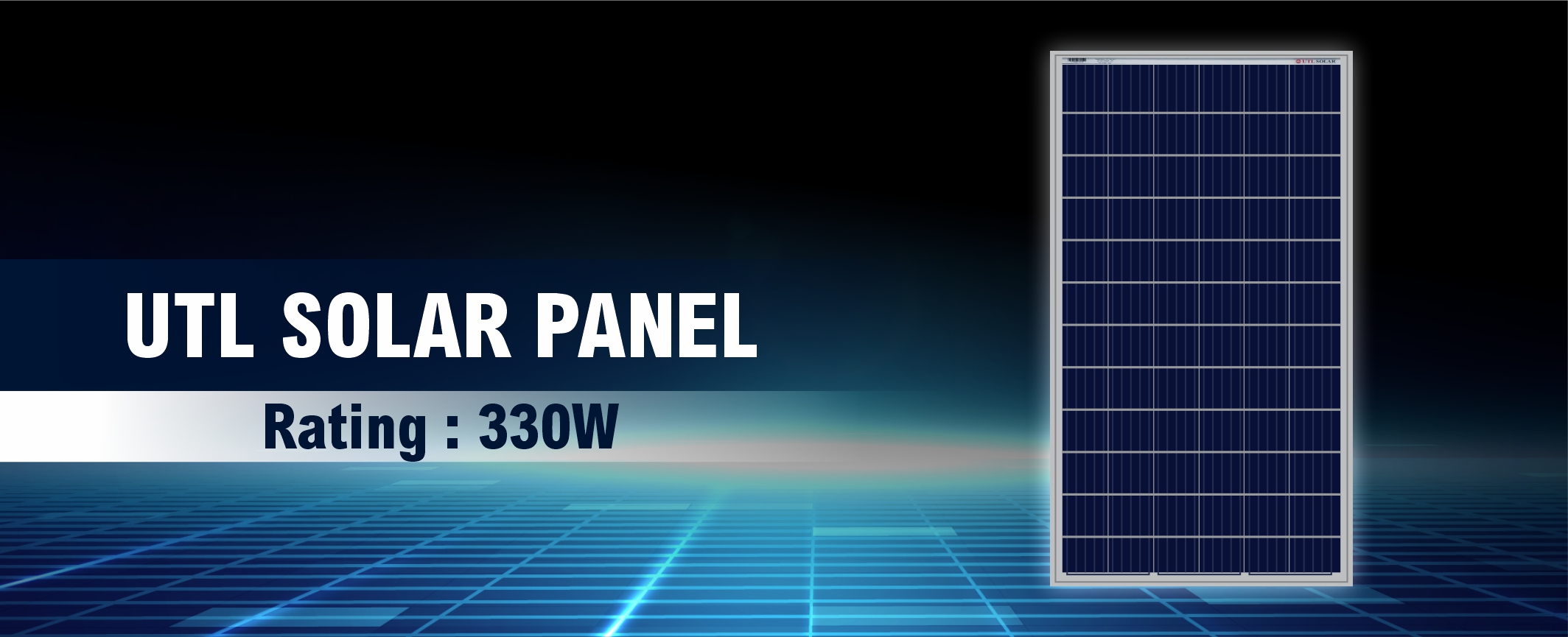 330W solar panel