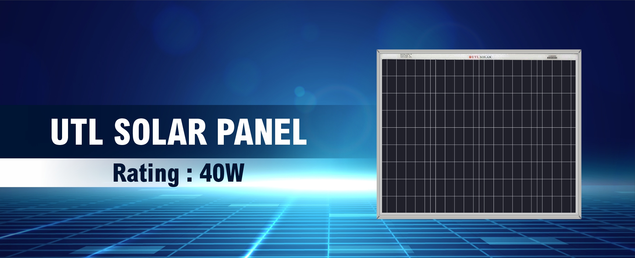 40W Solar Panel