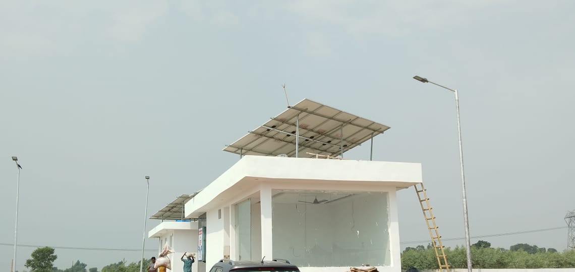 5 kVA Solar Installed on HP Petrol Pump