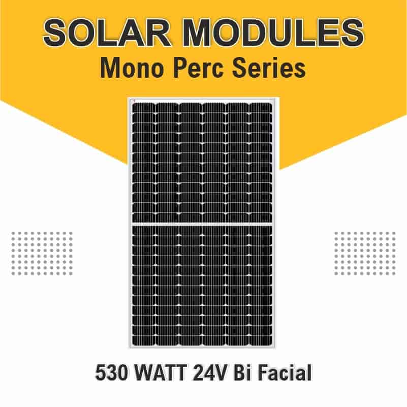 530 Watt Mono Perc Bi Facial Solar Panel