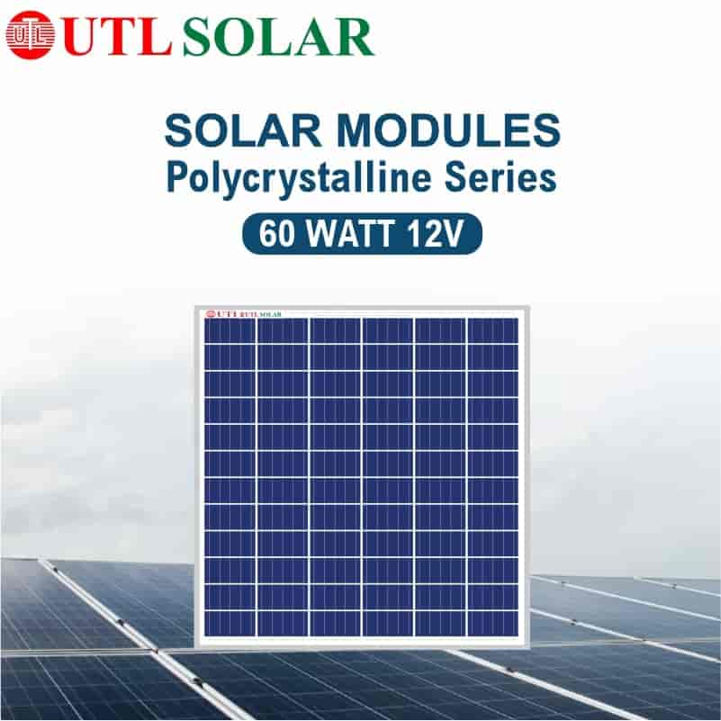 60 Watt Polycrystalline Solar Panel