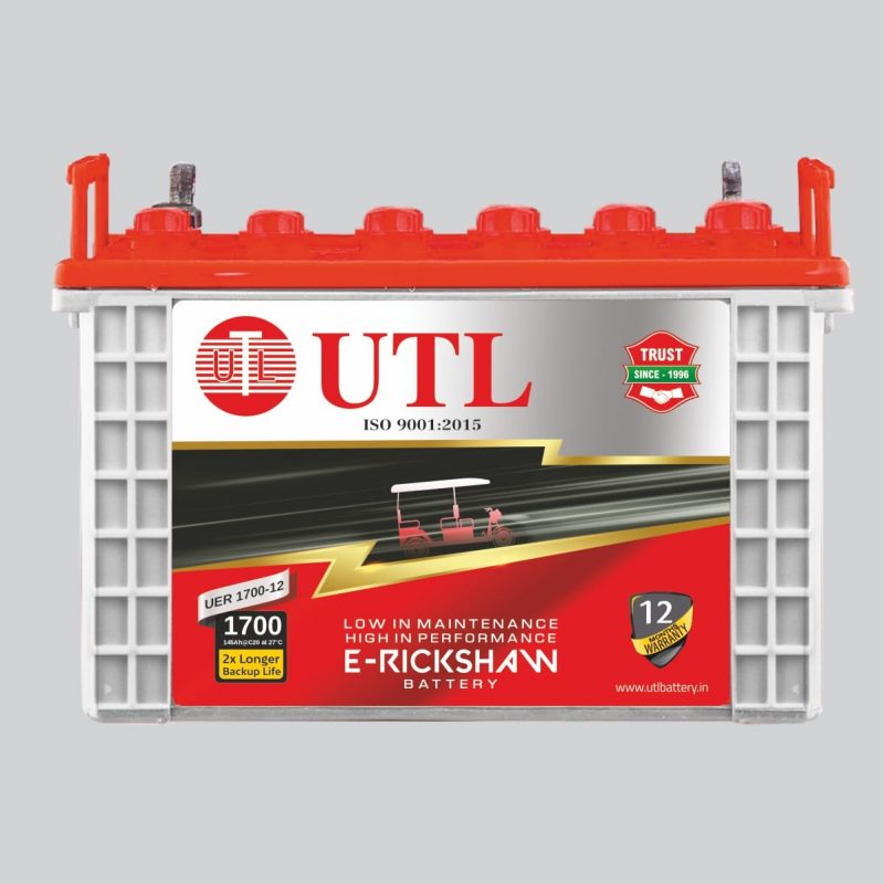 UTL E-Rickshaw Battery - (UER 1700-12)