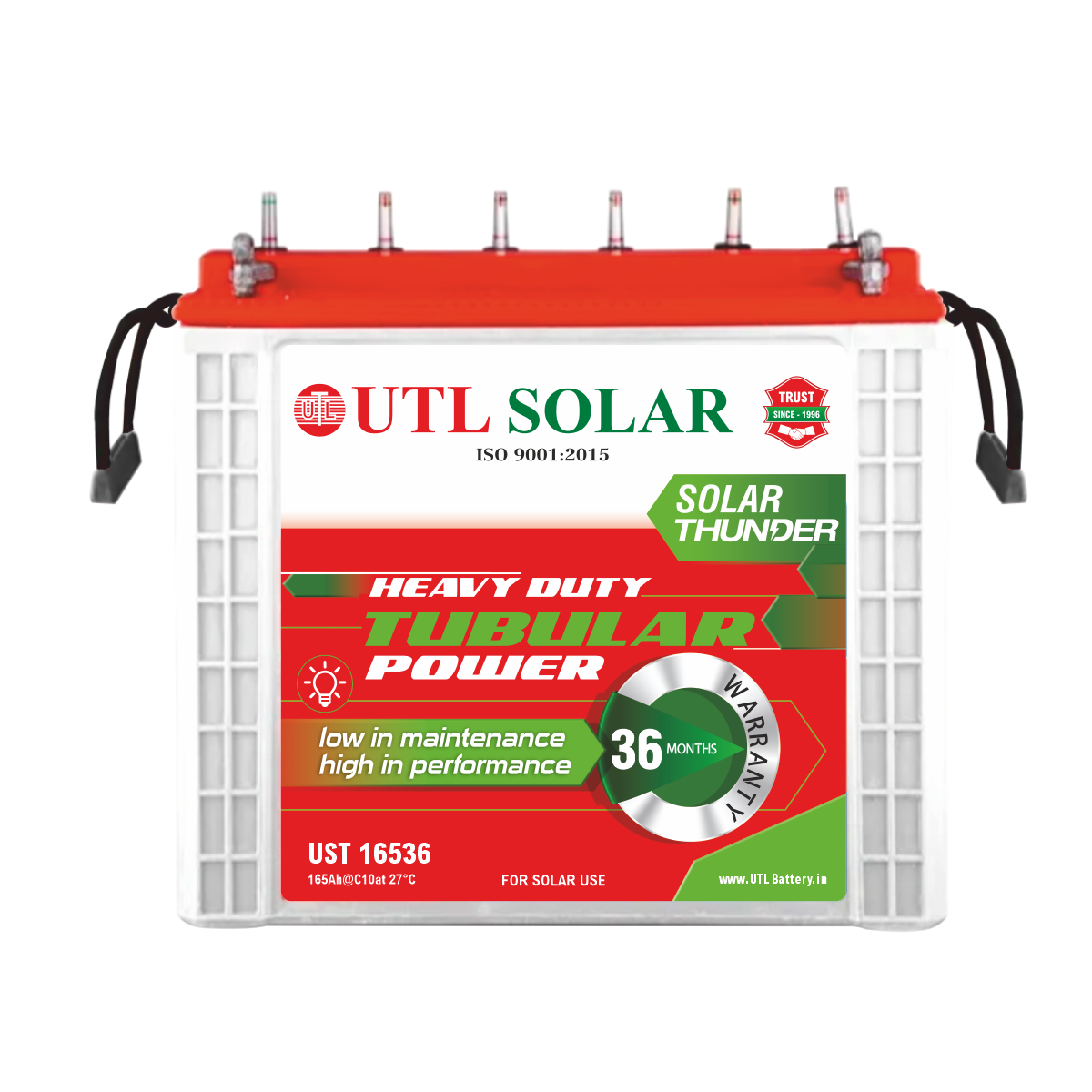 UTL 165AH Solar Inverter Battery - UST 16536