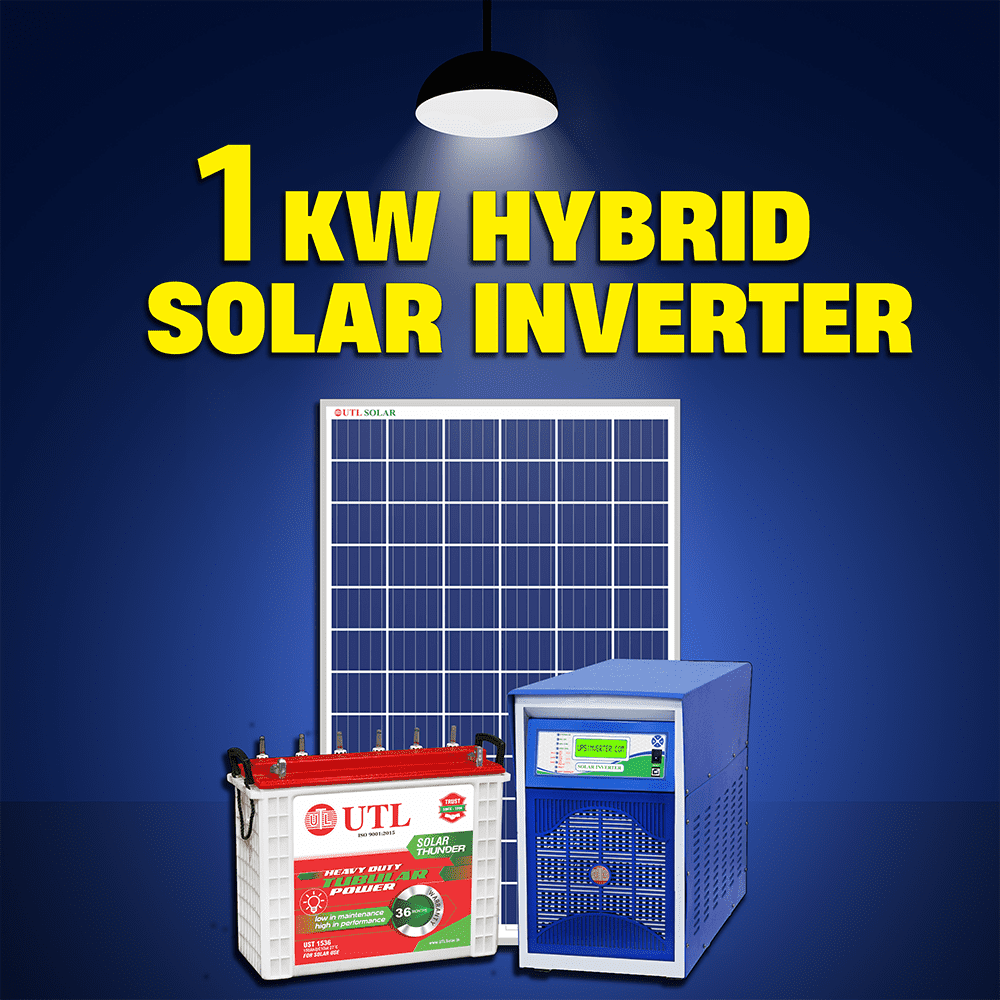 1 kW Hybrid Solar System