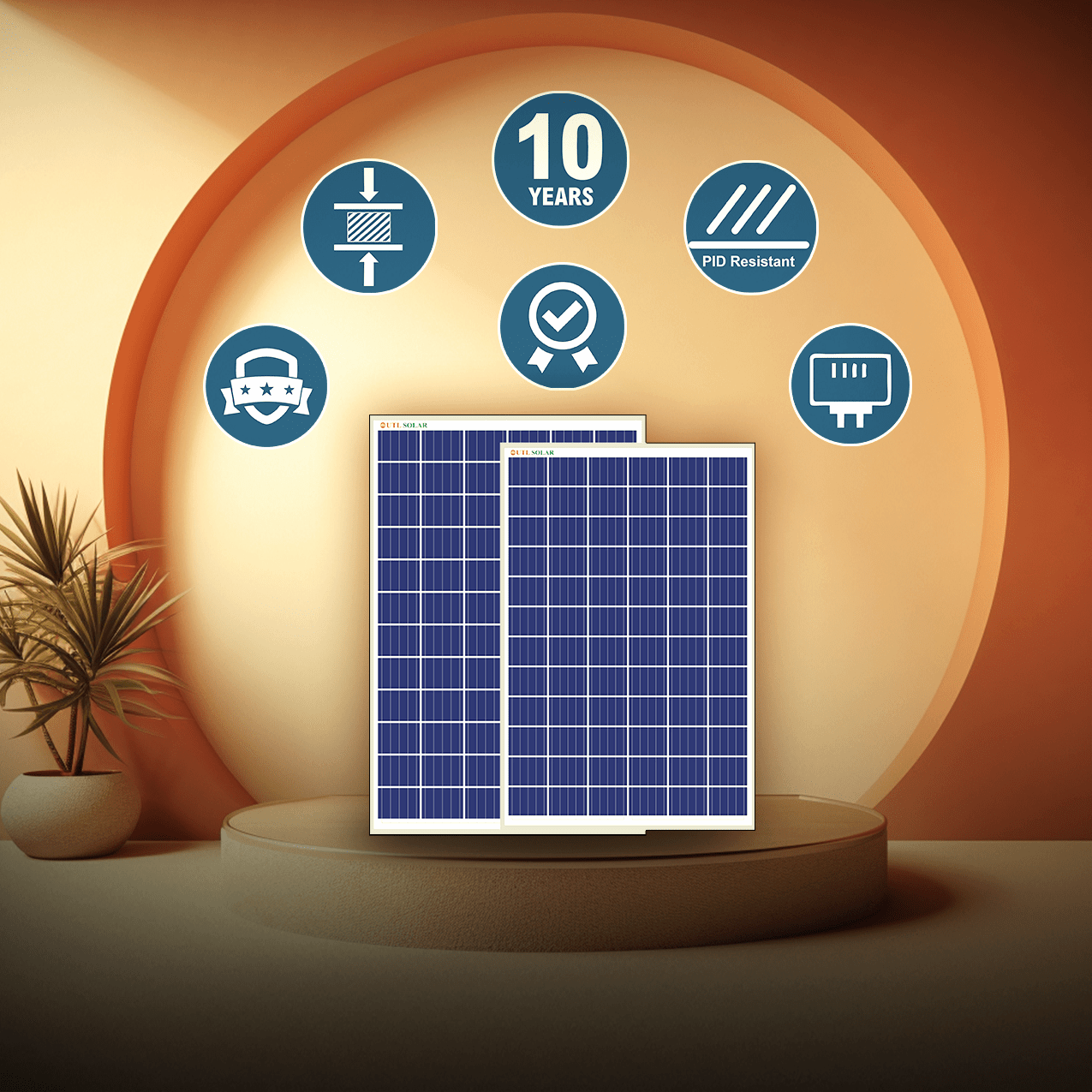 1 kW Hybrid Solar System (Solar Panel)