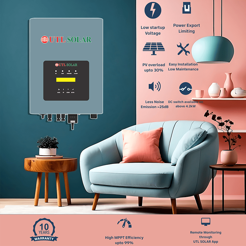 1kW On-Grid Solar Inverter (Solar Inverter)