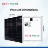 solar panel dimention image