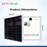solar panel dimention image
