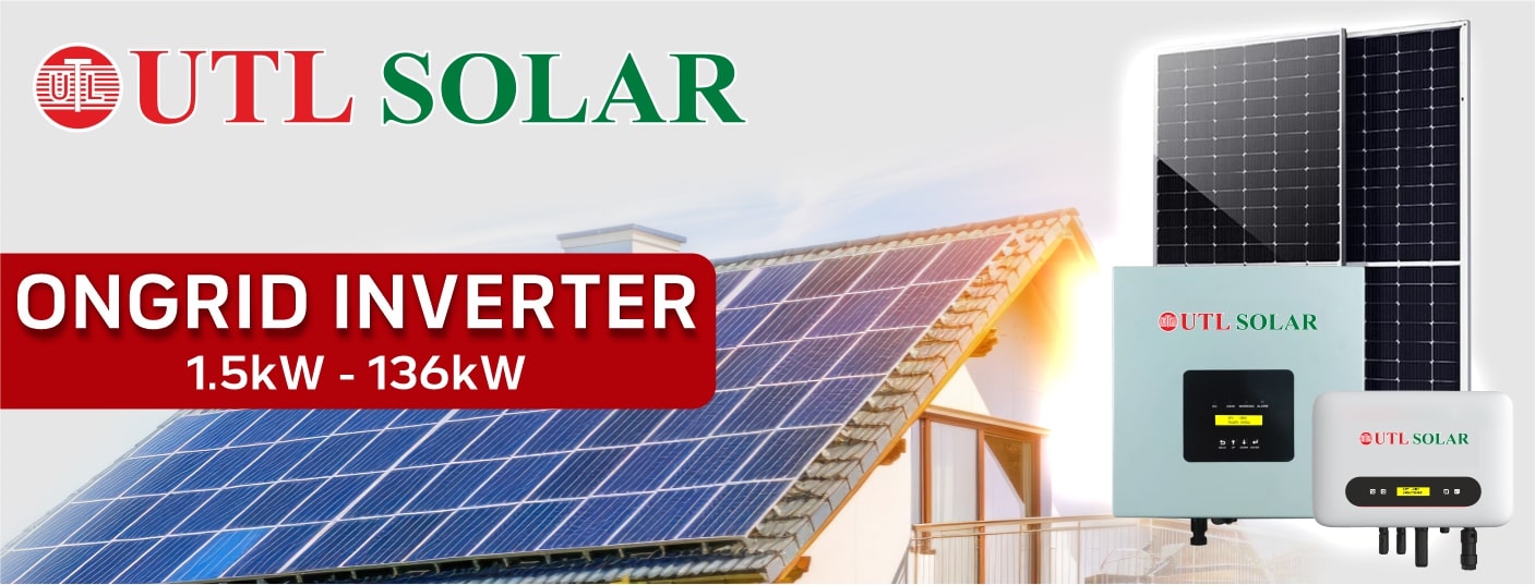 UTL Solar Manufacture the Widest range of On-grid Solar Inverters (1.5kW to 136kW)