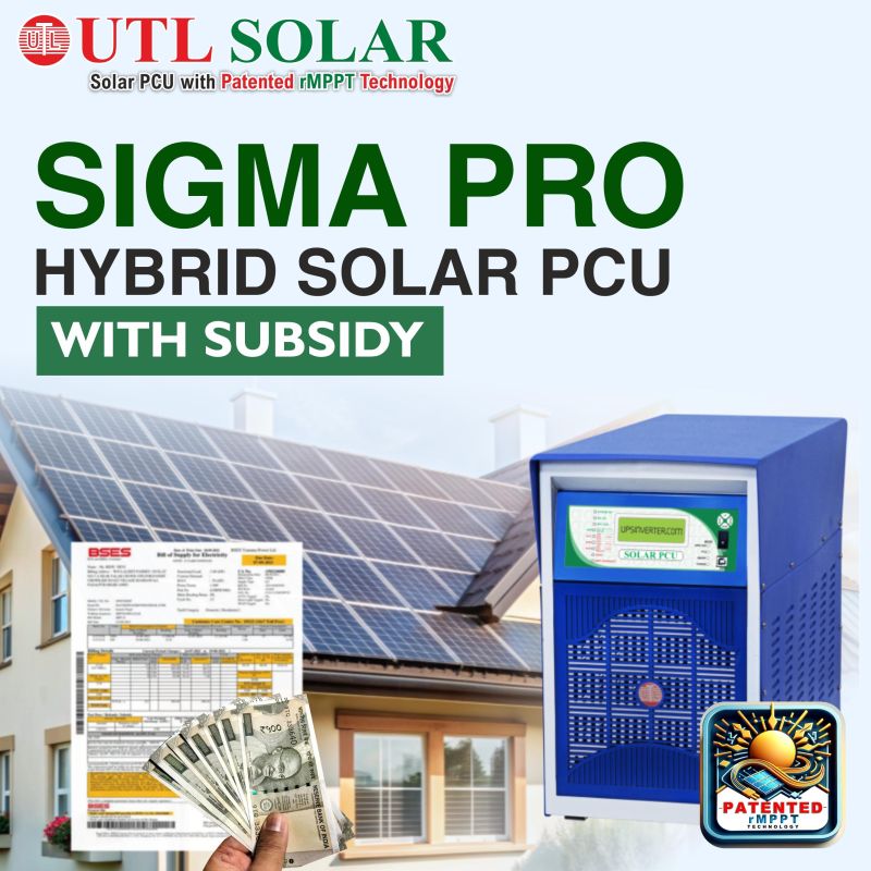 Subsidy on Hybrid Solar Inverter