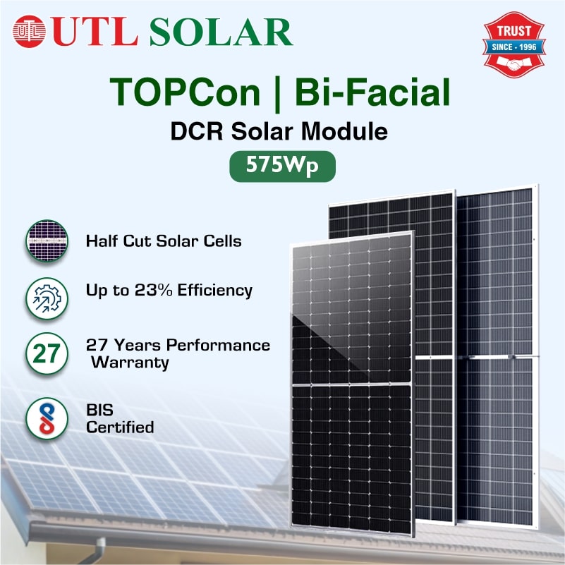 575 solar panel features