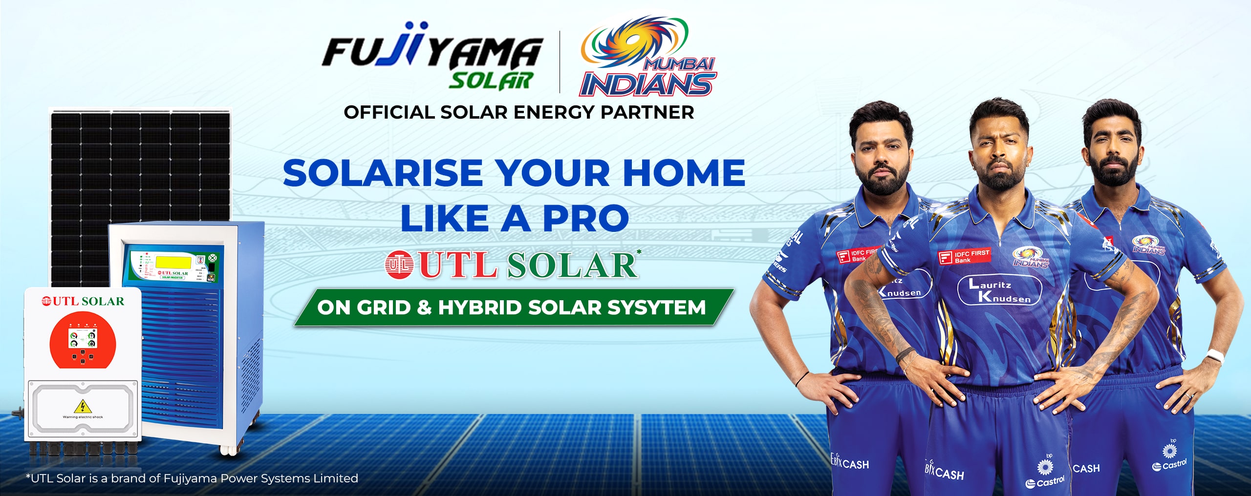 Fujiyama Solar - Official Solar Energy Partner