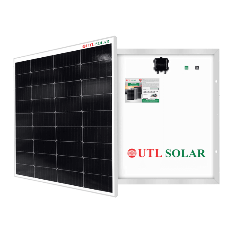 UTL 550W N-Type TOPCon Bi-facial Dual Glass Solar panel | Non-DCR