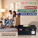 Lithium battery Compact Lightweight & Space saving