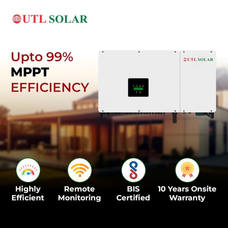 125 kw Ongrid MPPT efficiency