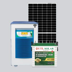 UTL 5kW/48V Hybrid Solar Panel System with 150AH Tubular Battery