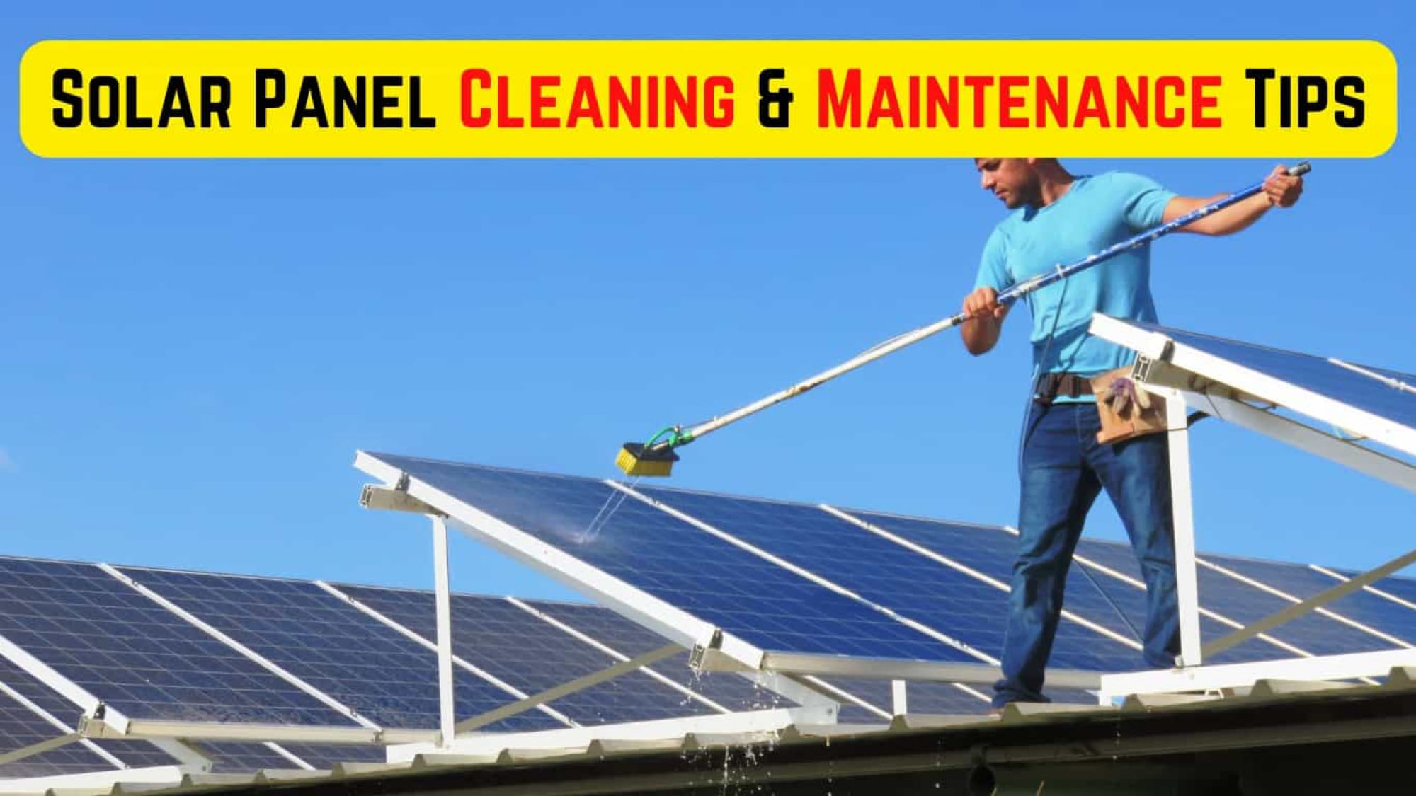 Solar Panel Cleaning and its Effect on the Module Efficiency