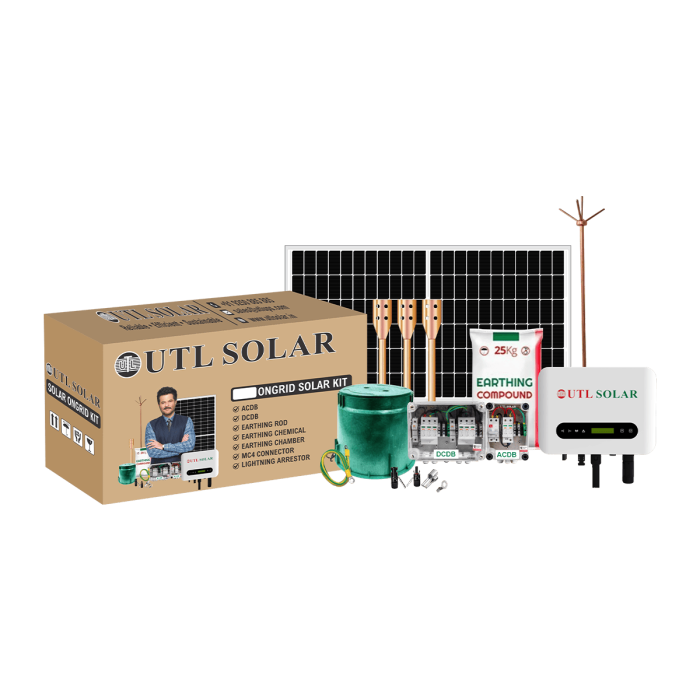 Buy UTL 3kW Solar System at Best Price