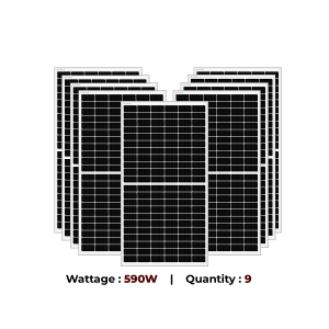 UTL 5kW Rooftop Solar Panel