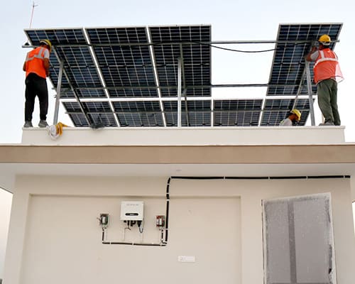 5kw page installation