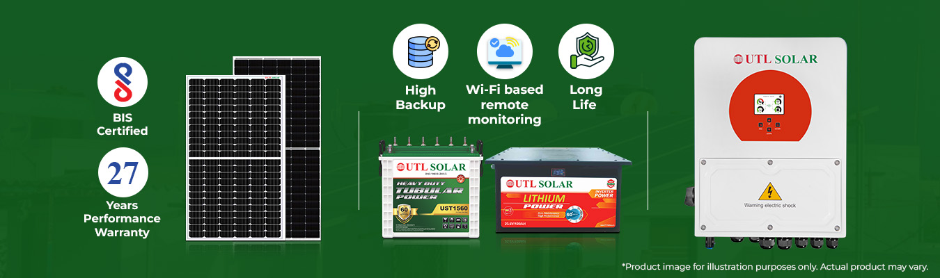 Hybrid Solar Inverter Advance Technology & Feature Rich Components