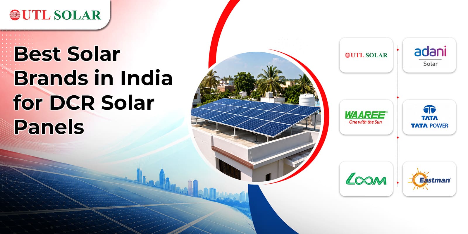 Best Solar Brands in India for DCR Solar Panels