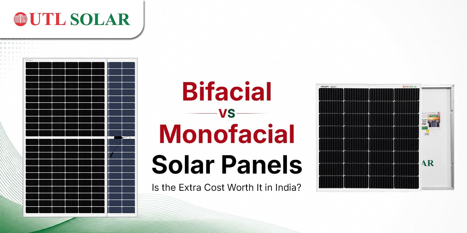 Bifacial VS monobifacial